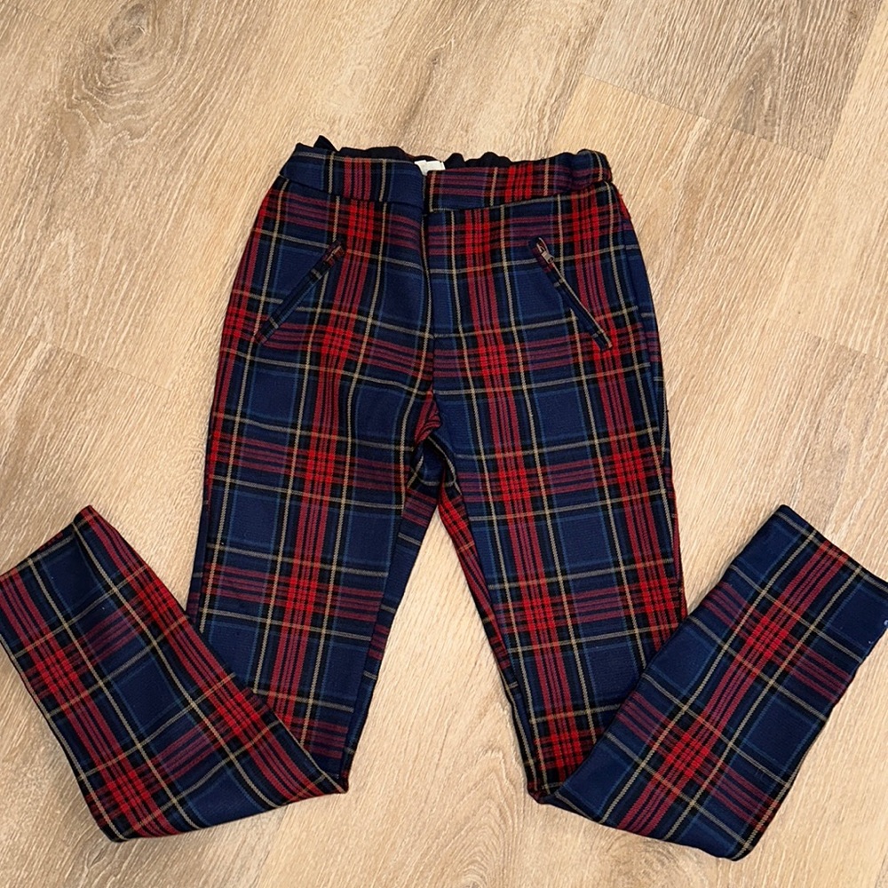 Zara plaid pants